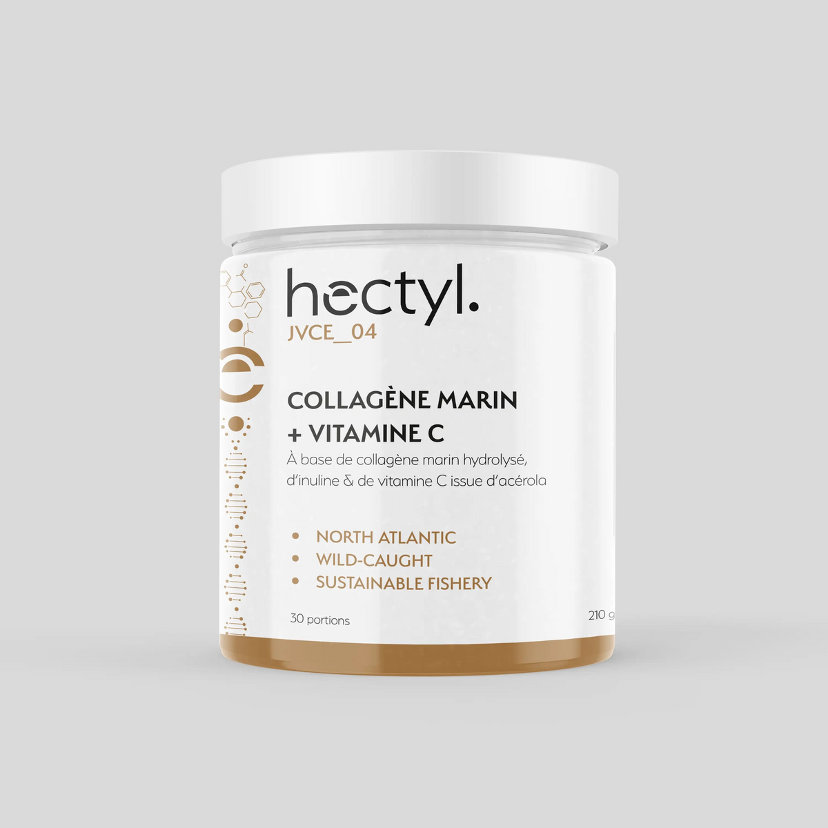 Collagène Marin & Vitamine C – Peau, Vitalité & Défenses Naturelles Hectyl