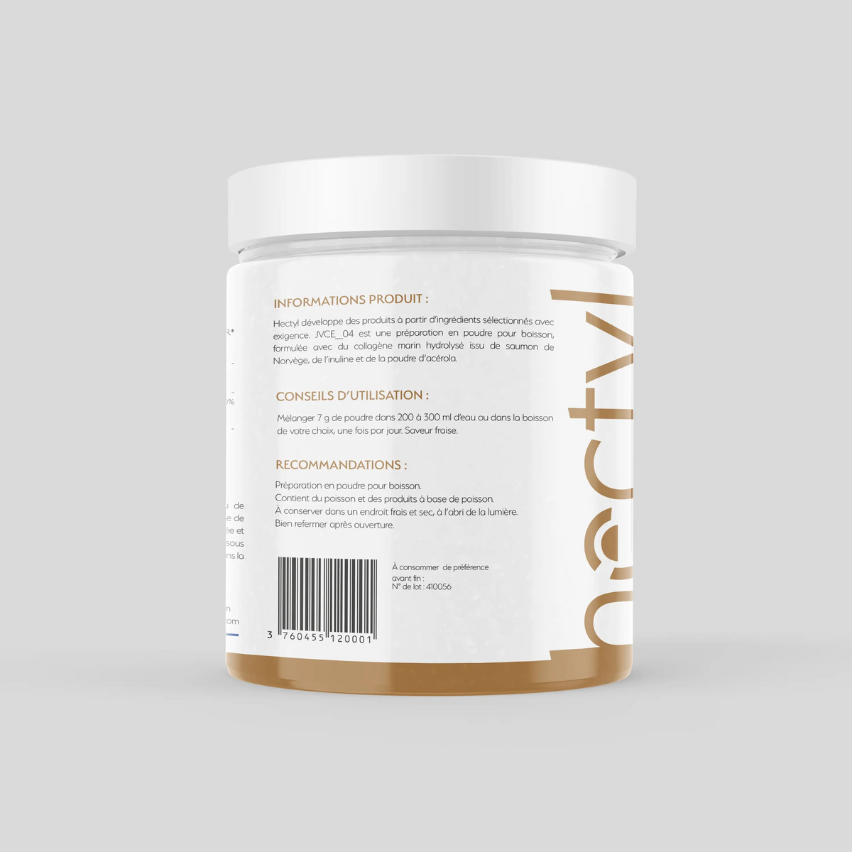 Collagène Marin & Vitamine C – Peau, Vitalité & Défenses Naturelles Hectyl