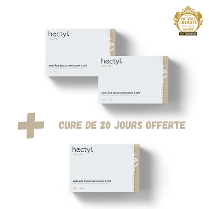 Jouvence Complément Anti-Âge Elixir Skin Glow & Lift – Hydratation & Éclat Intense Hectyl