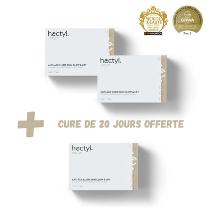 Jouvence Complément Anti-Âge Elixir Skin Glow & Lift – Hydratation & Éclat Intense Hectyl